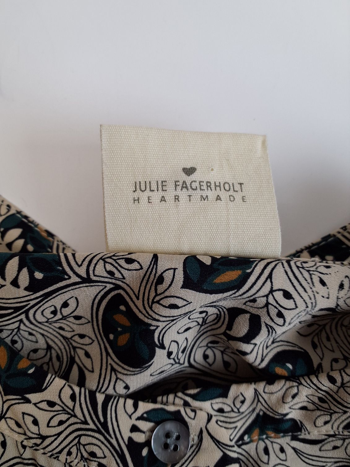 Heartmade Julie Fagerholt Silke Skjorte